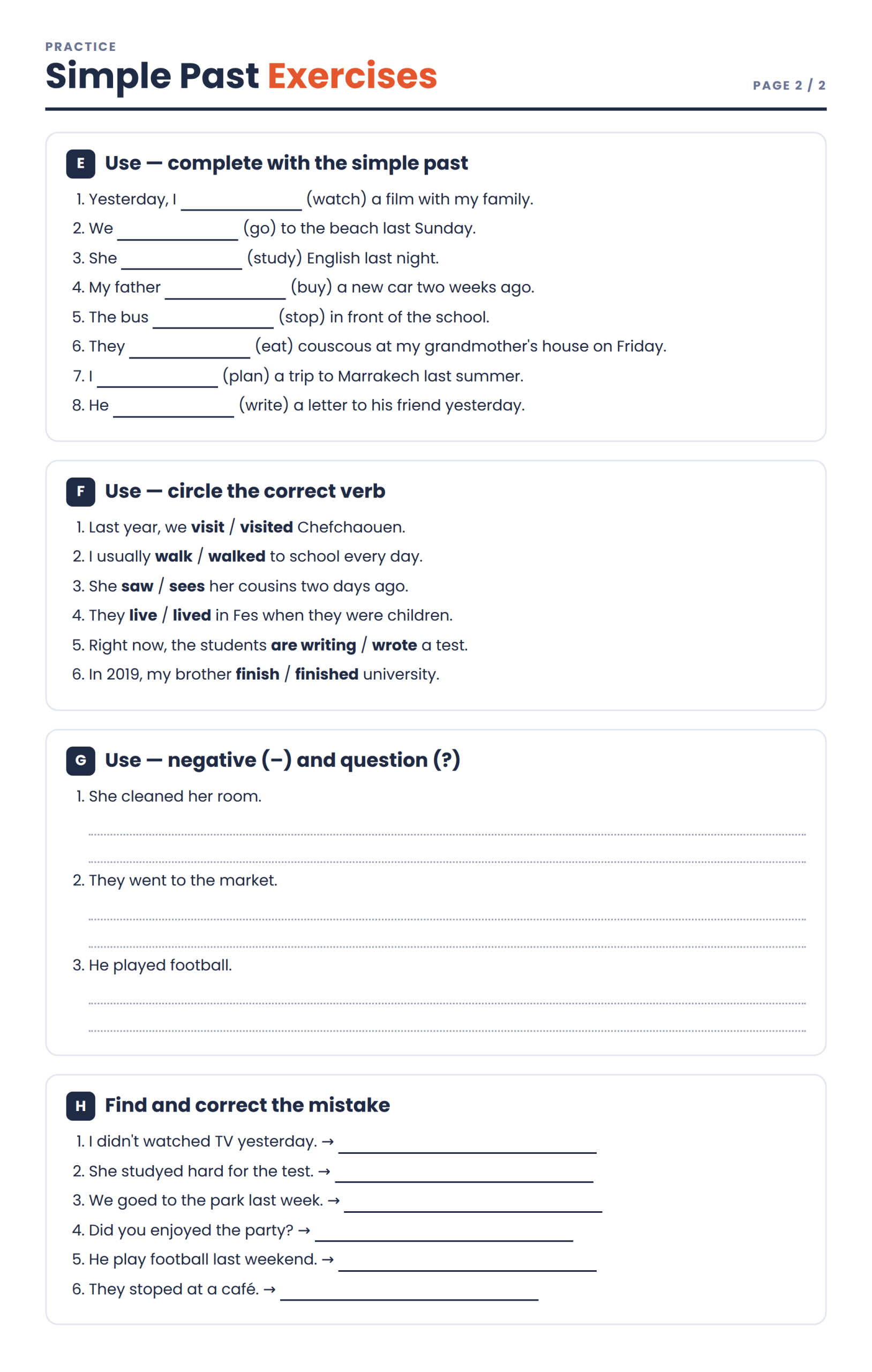 simple-past-exercises-2